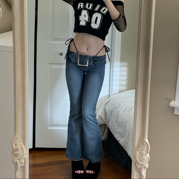 00’s sexy low waited jeans - Picture 7 of 9